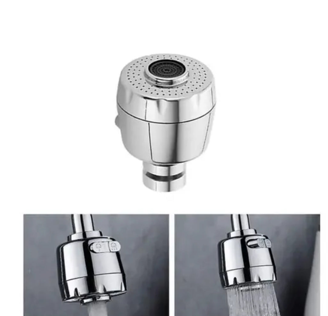 360Degree Flexible Stainless Steel Tap Extender | Dual-Mode Kitchen Faucet Sprayer